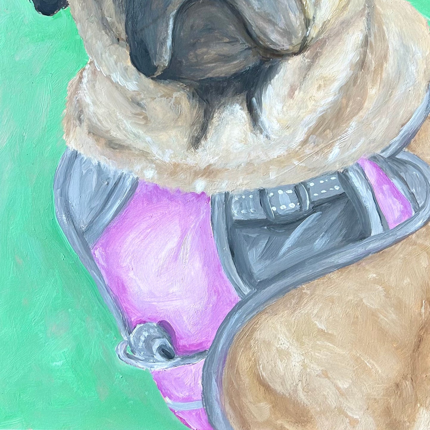 Lilo: Pug Portrait - Fine Art Print