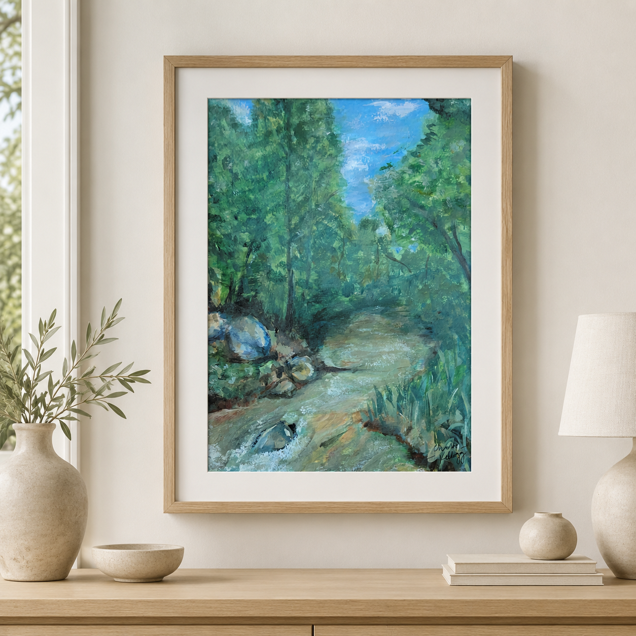 A Quiet Place on the Haw - Fine Art Print