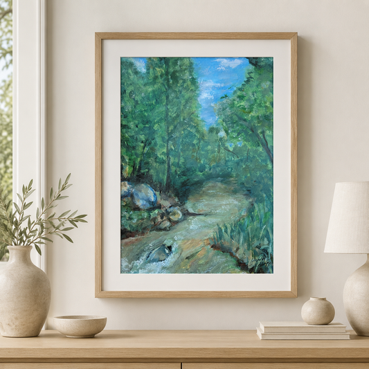 A Quiet Place on the Haw - Fine Art Print