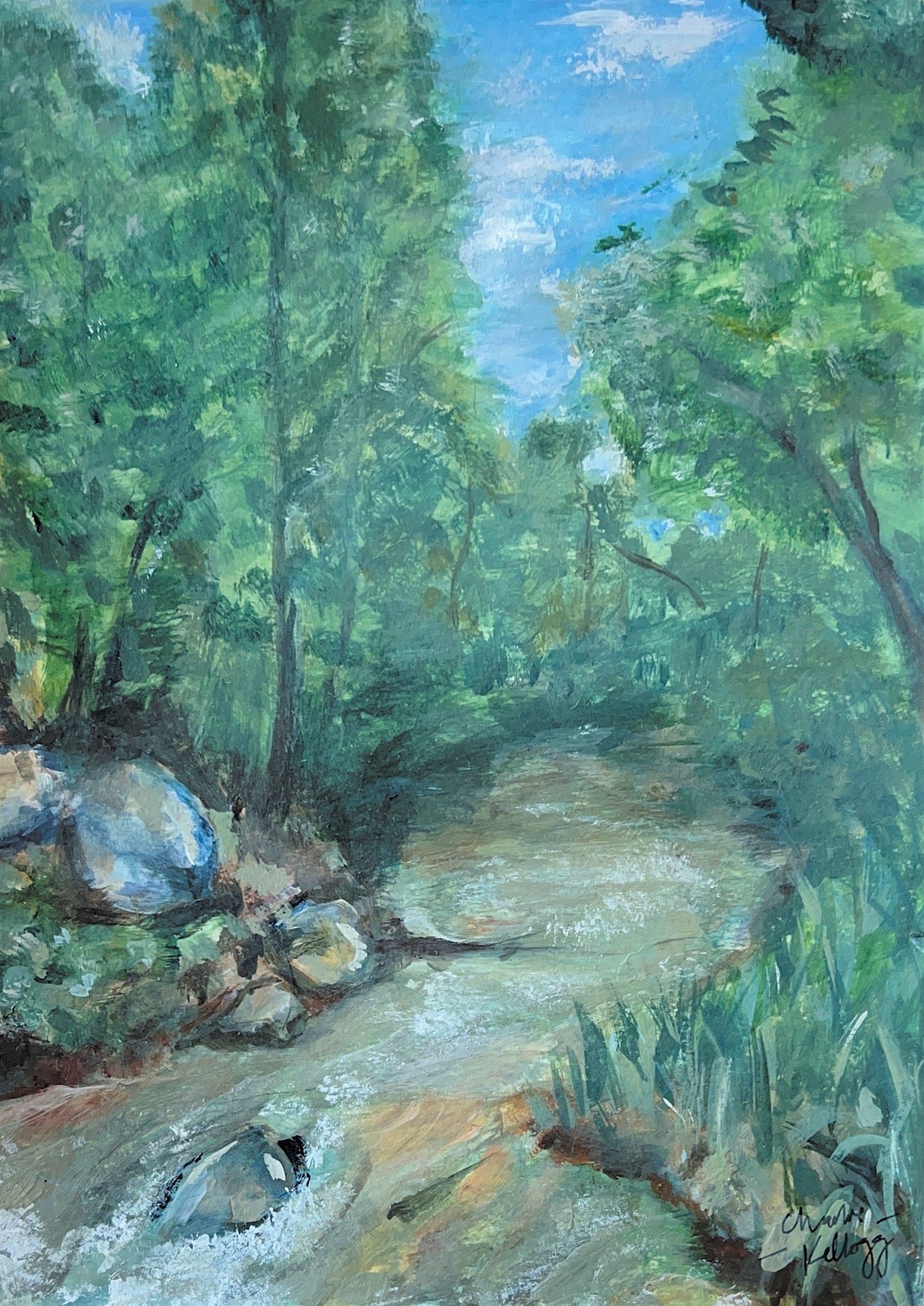 A Quiet Place on the Haw - Fine Art Print