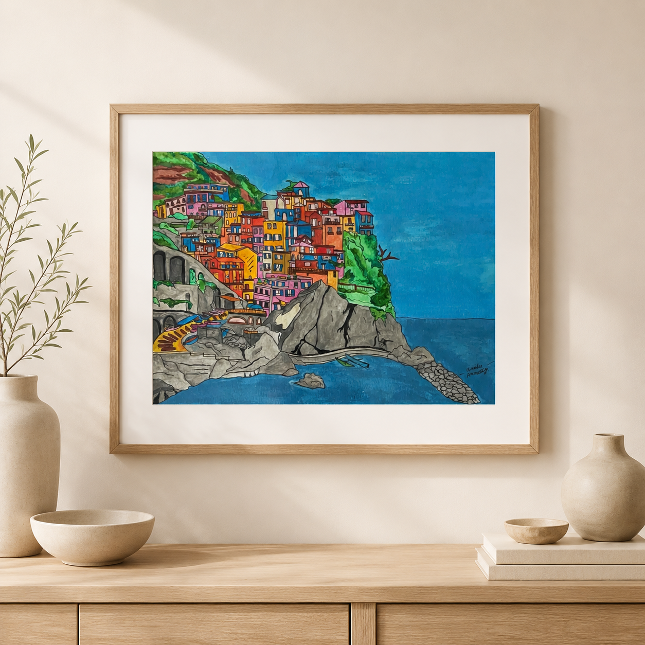 Amalfi in Color - Fine Art Print