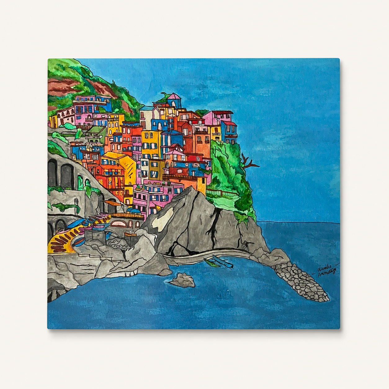Amalfi in Color - Fine Art Print